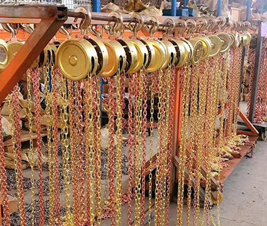 為什么銅質(zhì)的防爆手拉葫蘆能防爆