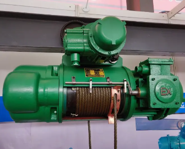 印刷廠用防爆電動(dòng)葫蘆吊運(yùn)待維修設(shè)備