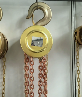 不能用銅合金或合金銅材質(zhì)做防爆手拉葫蘆